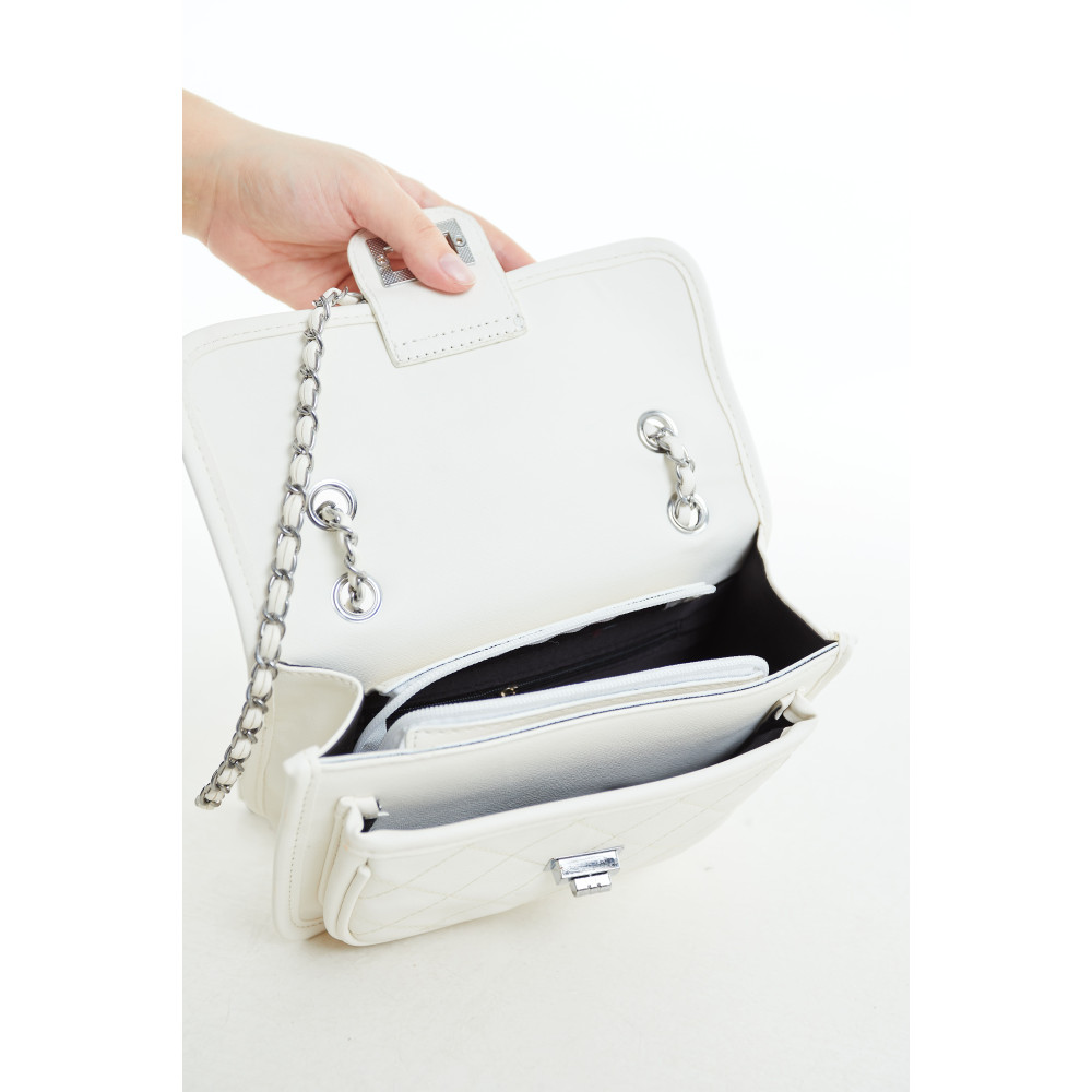 DENIM BAG BIG WHITE