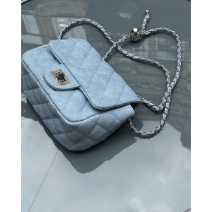 DENIM BAG BLUE